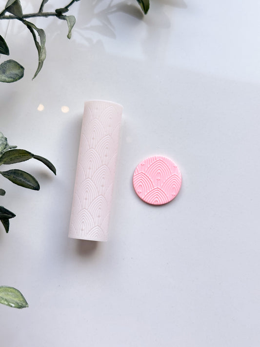 Art Deco Resin Texture Roller