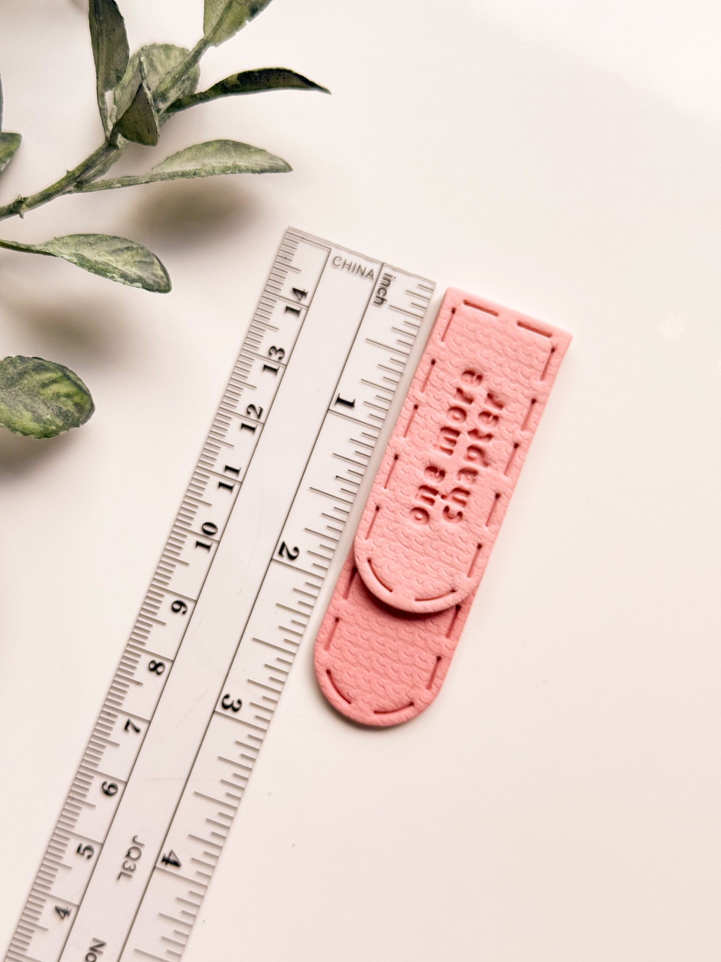 Narrow Stitched Stack Bookmark Clay Cutter