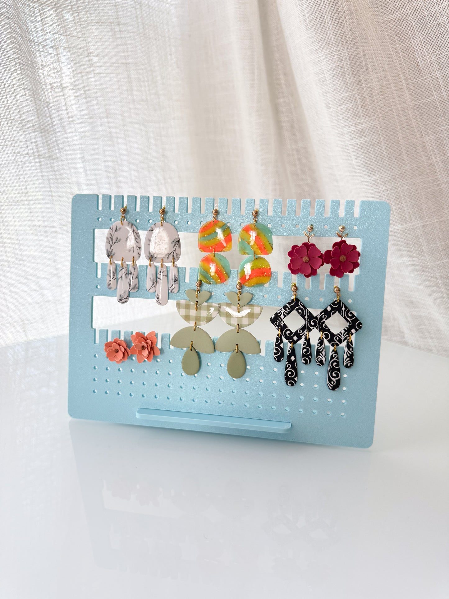 Large Earring Display 3D Printed