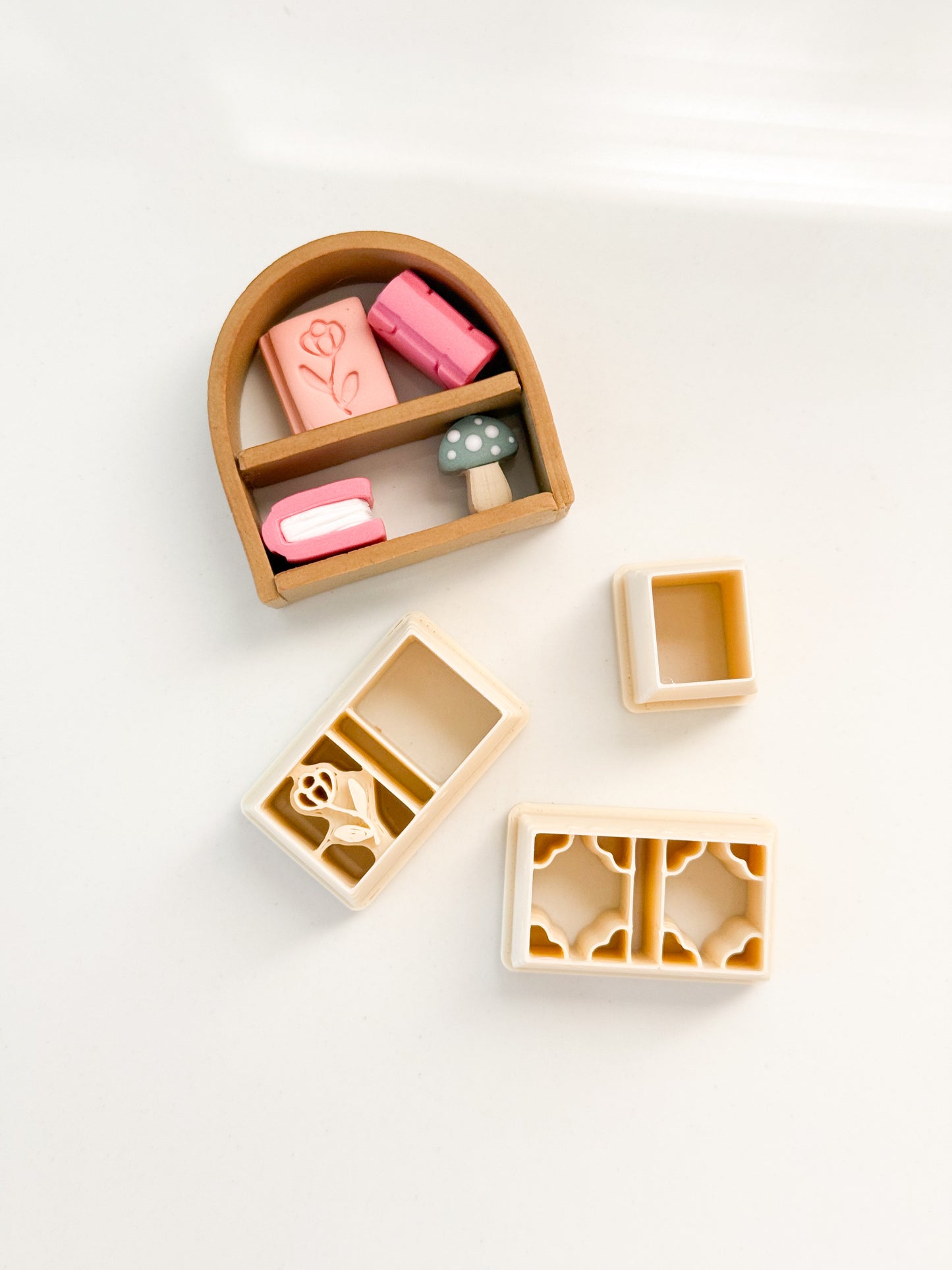MINI ARCH BOOKSHELF Clay Cutter Set