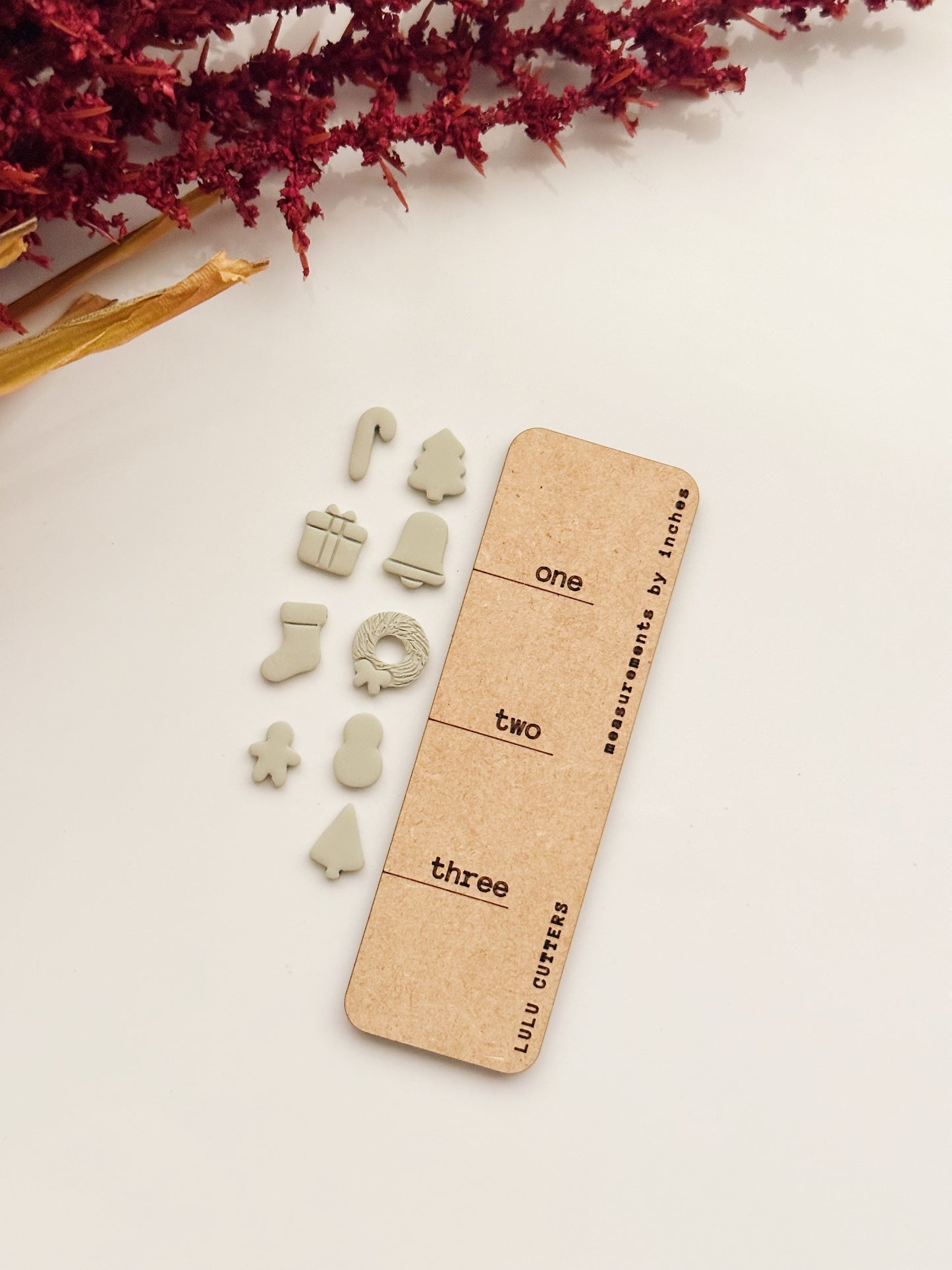 Emporte-pièces en argile Cozy Winter Studs