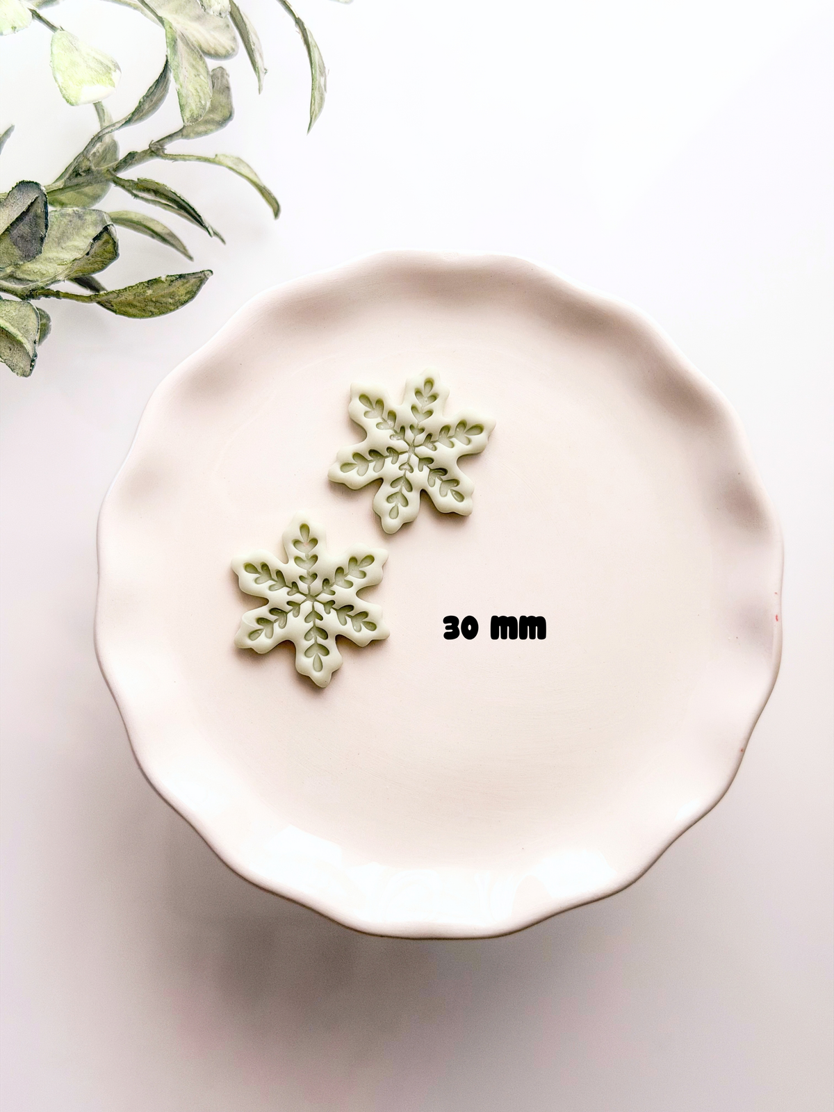 Snowflake Scandinavian Inspired Clay Cutter