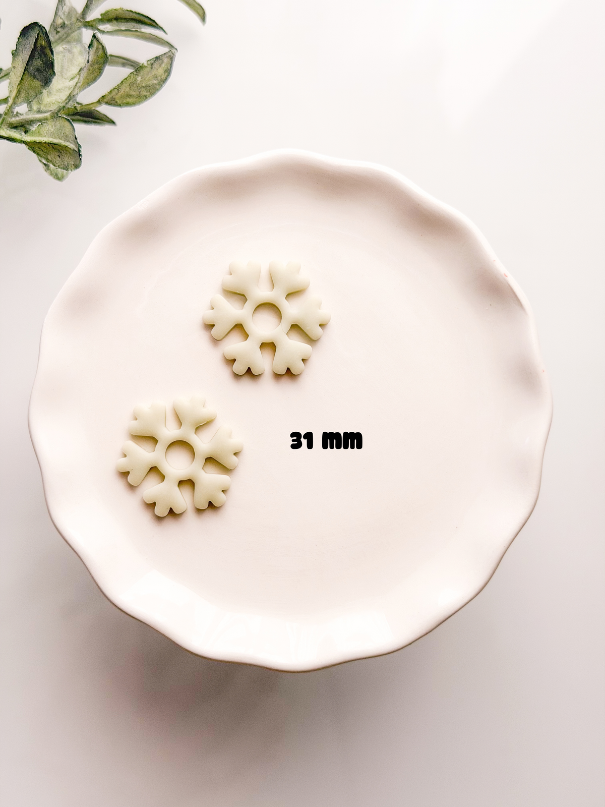 Windowed Snowflake Clay Cutter