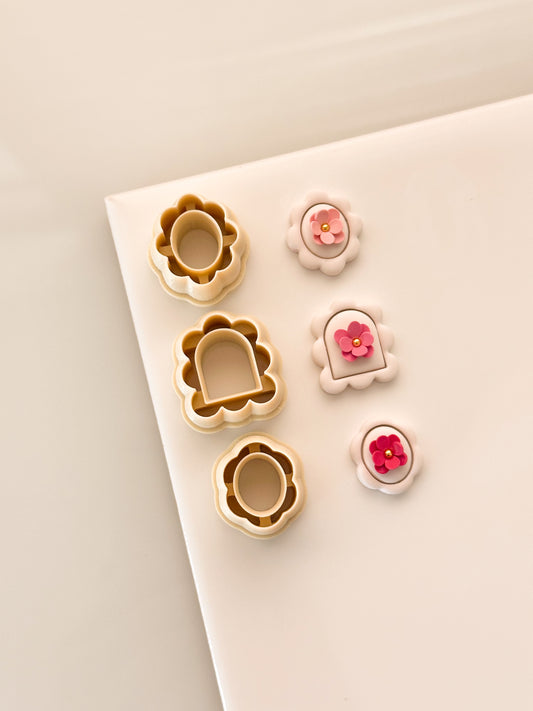 Mini Scalloped Shapes Clay Cutter