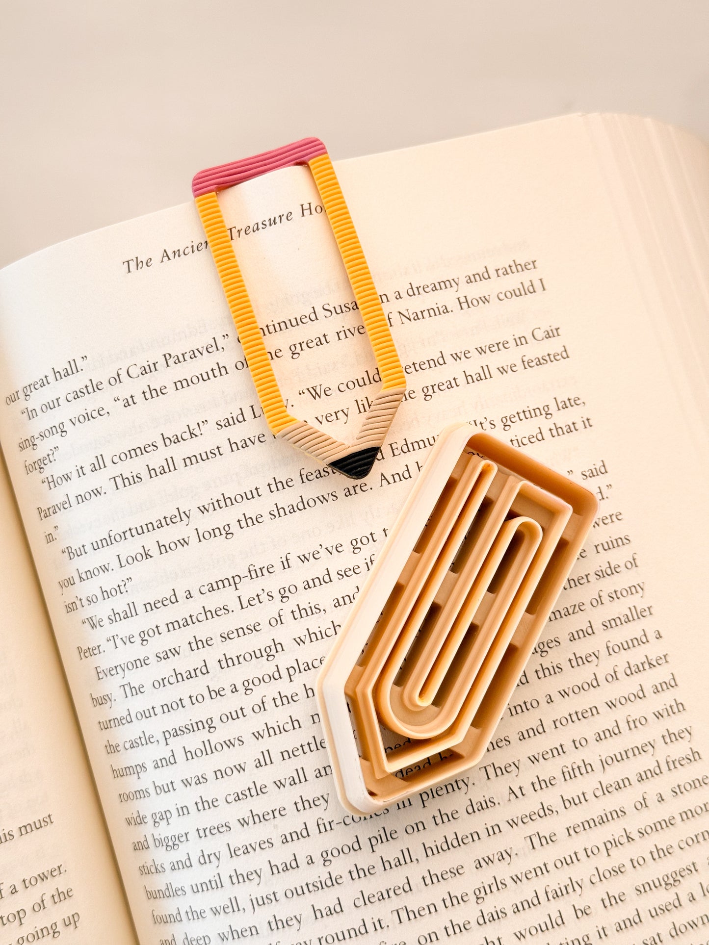 Pencil Paperclip Bookmark Clay Cutter