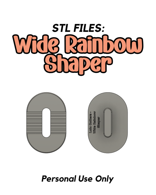 Wide Rainbow Shaper STL FILE