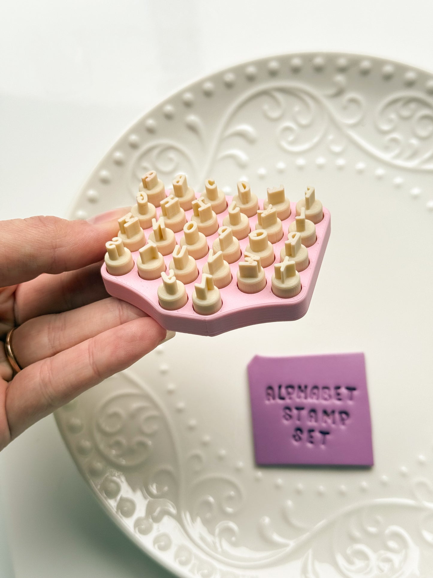ALPHABET STAMP SET