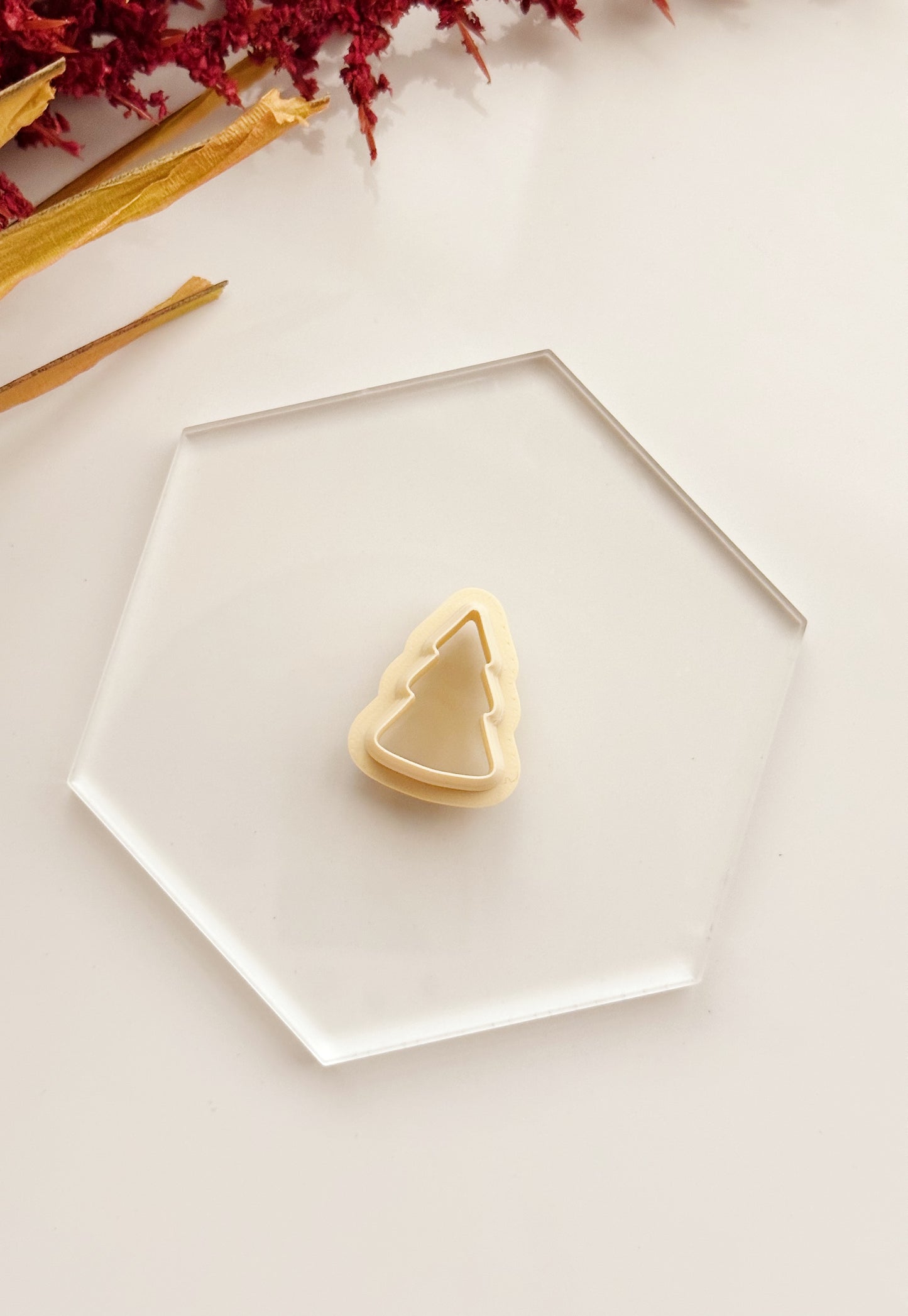 Coupe-argile classique en forme d'arbre de Noël