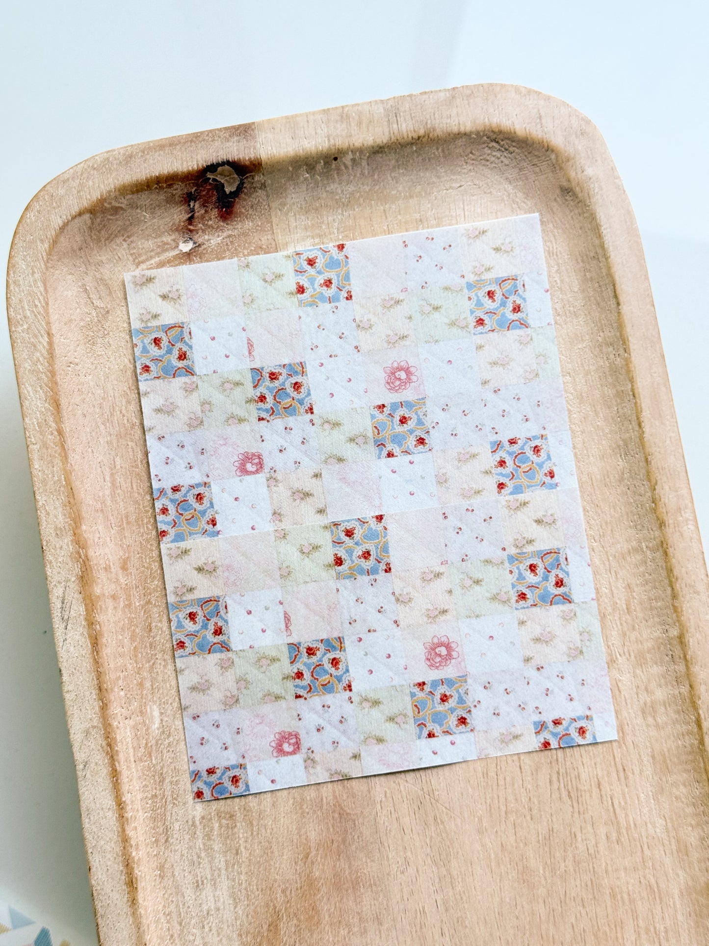 Quilted 3 Transfer Sheet