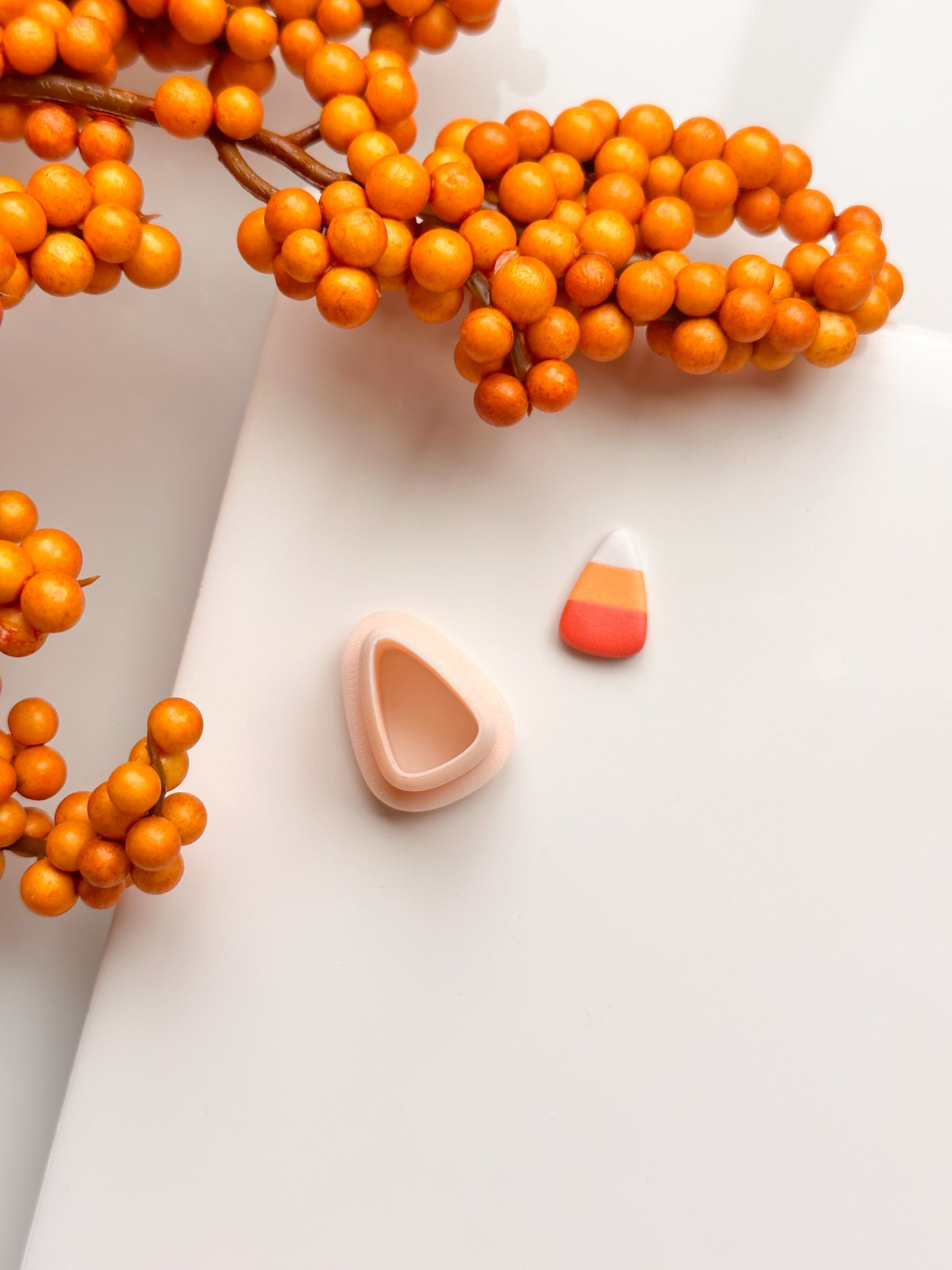 Candy Corn Clay Cutter