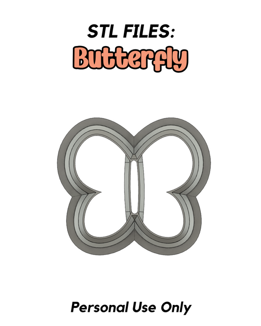 Butterfly STL FILE