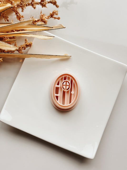Oval Door Clay Cutter