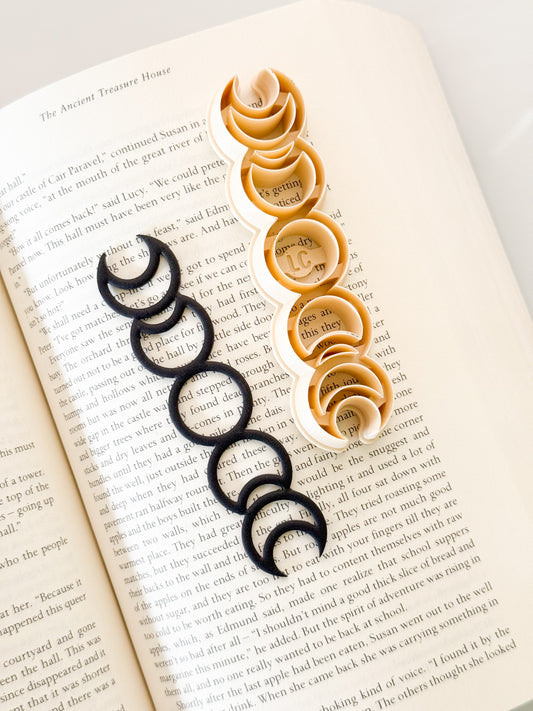Moon Phases Bookmark Clay Cutter