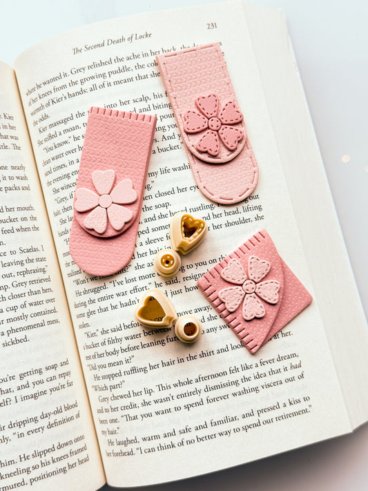 Stitch Flower For Bookmarks Clay Cutter