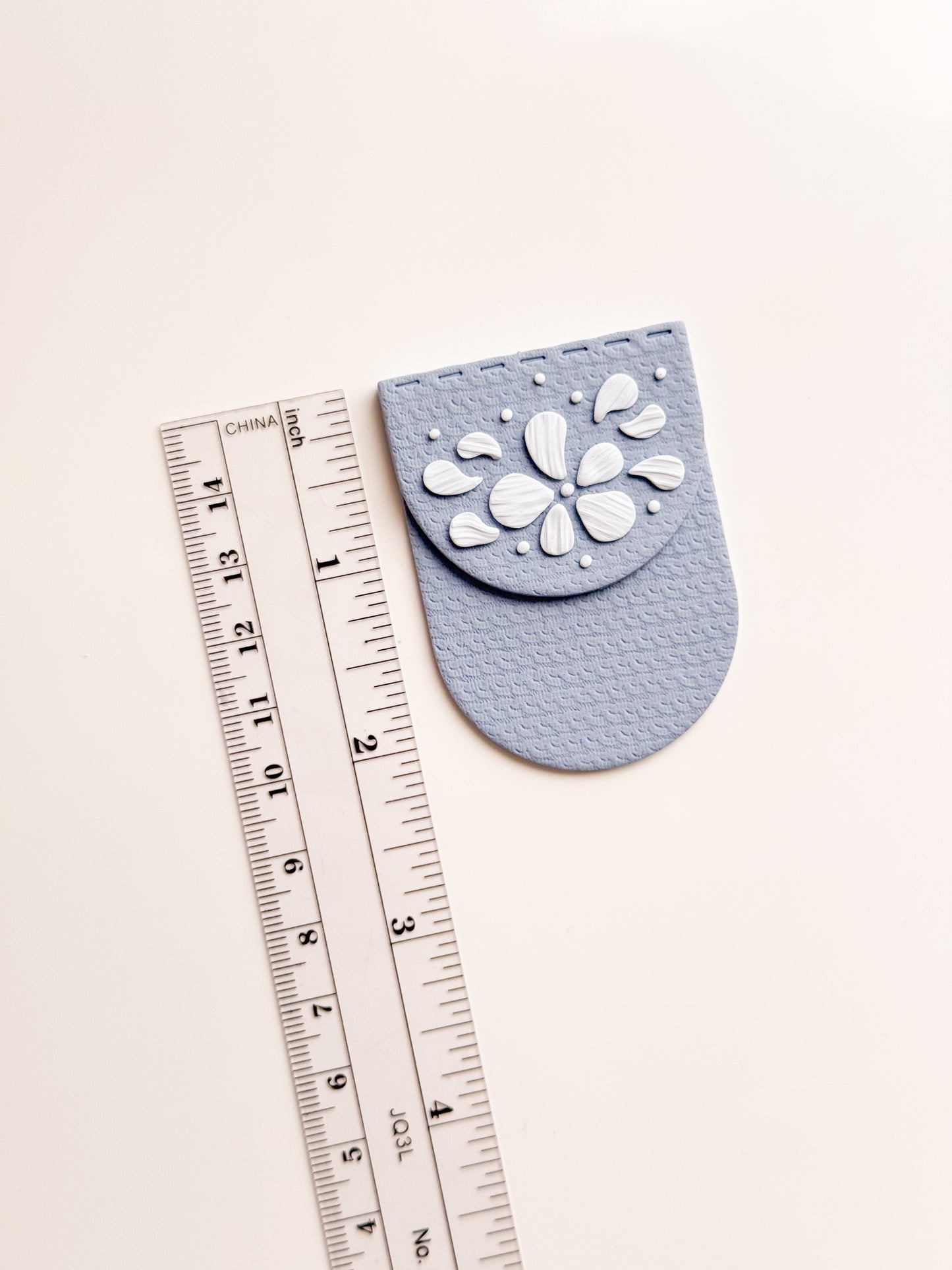 Wide Stacked Bookmark Clay Cutter
