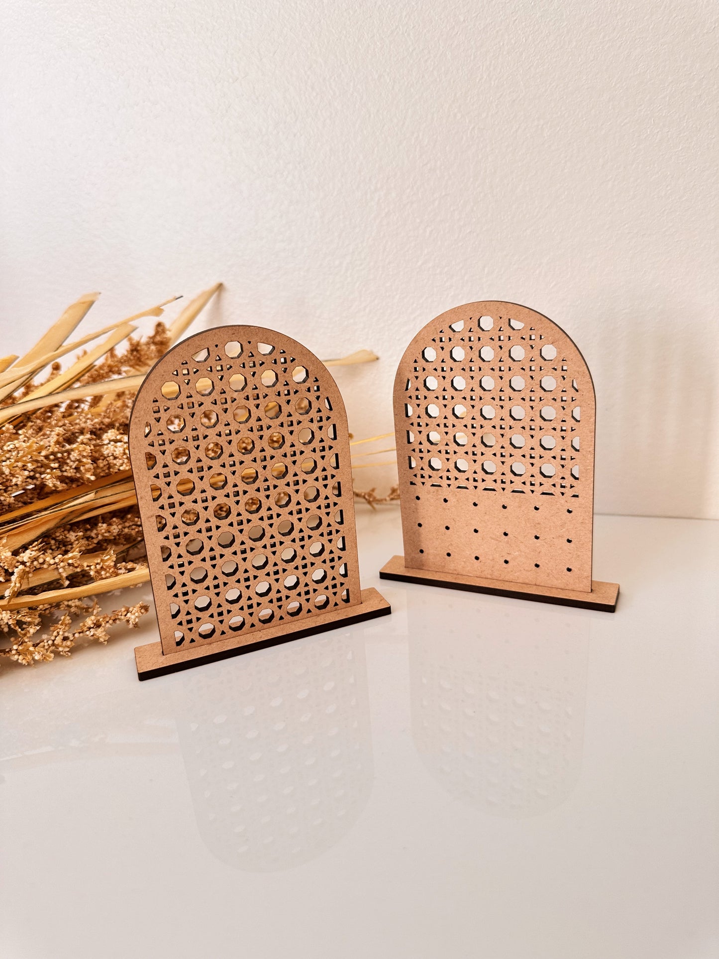 Paquete de exhibición de pendientes gemelos de 2 piezas