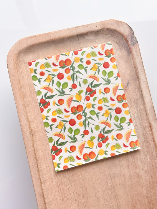 Fruits Transfer Sheet