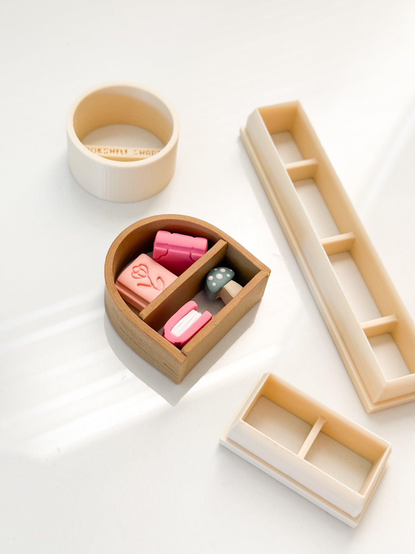 MINI ARCH BOOKSHELF Clay Cutter Set