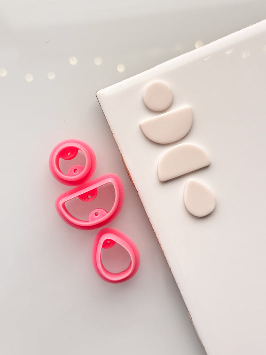 Classic Set #1 Clay Cutters Drill Guides