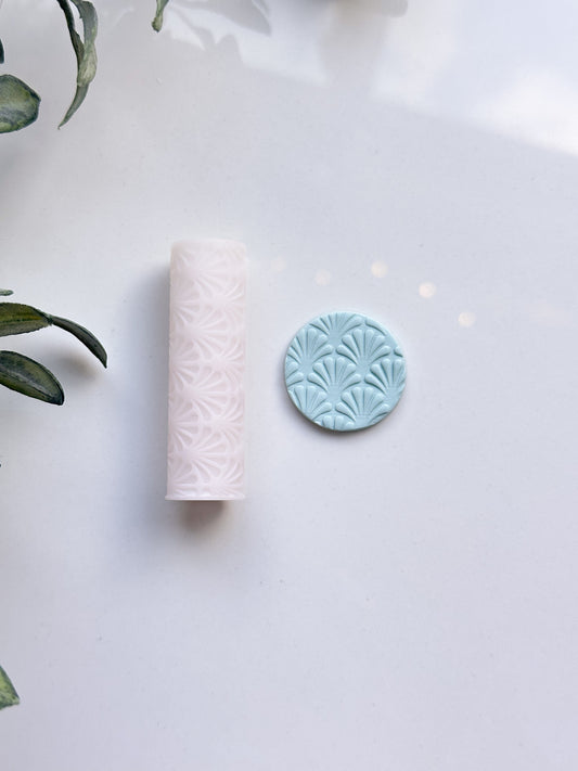 Scallops Mini Resin Texture Roller