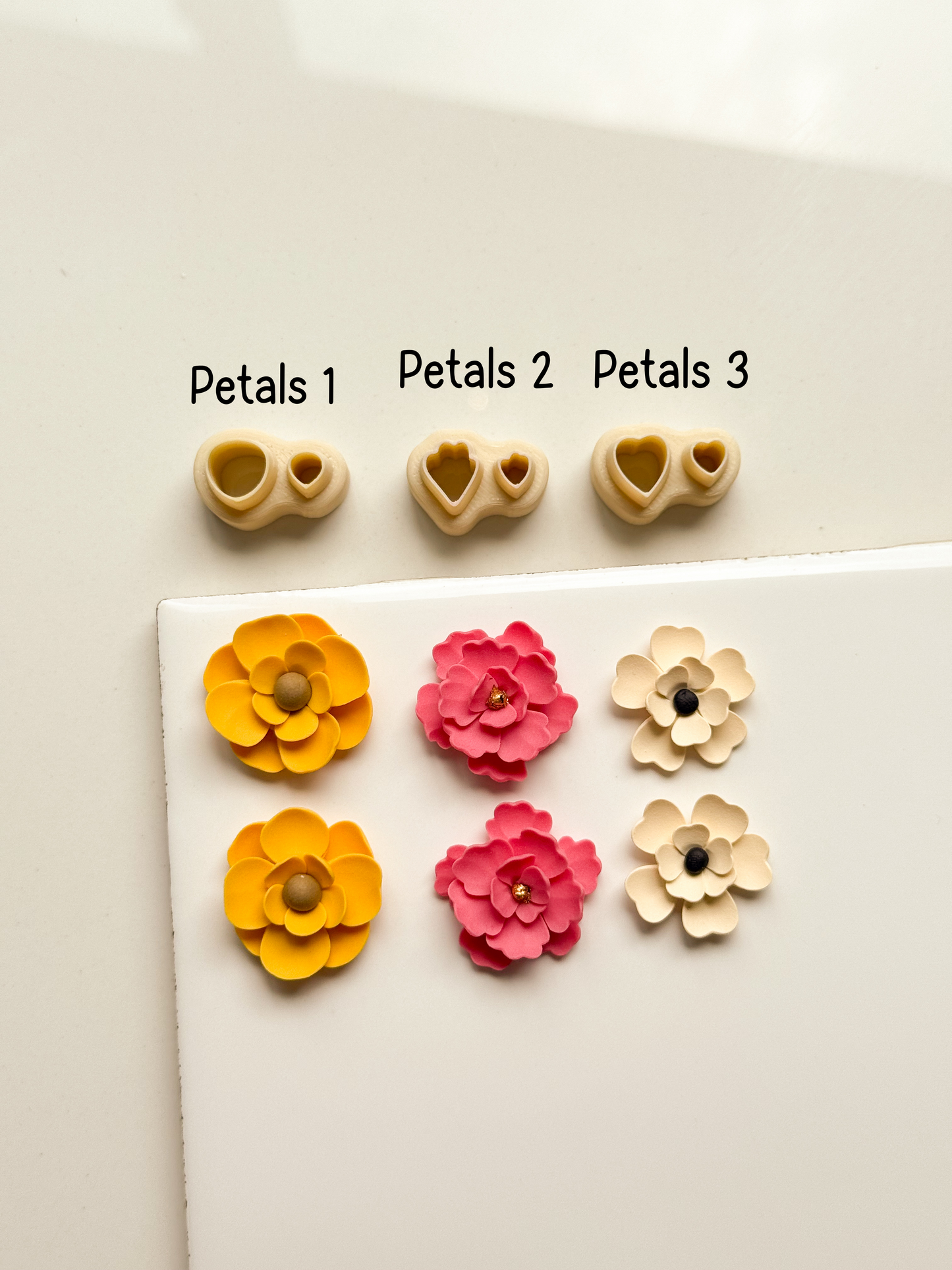 Perfect Petal Duos Clay Cutter
