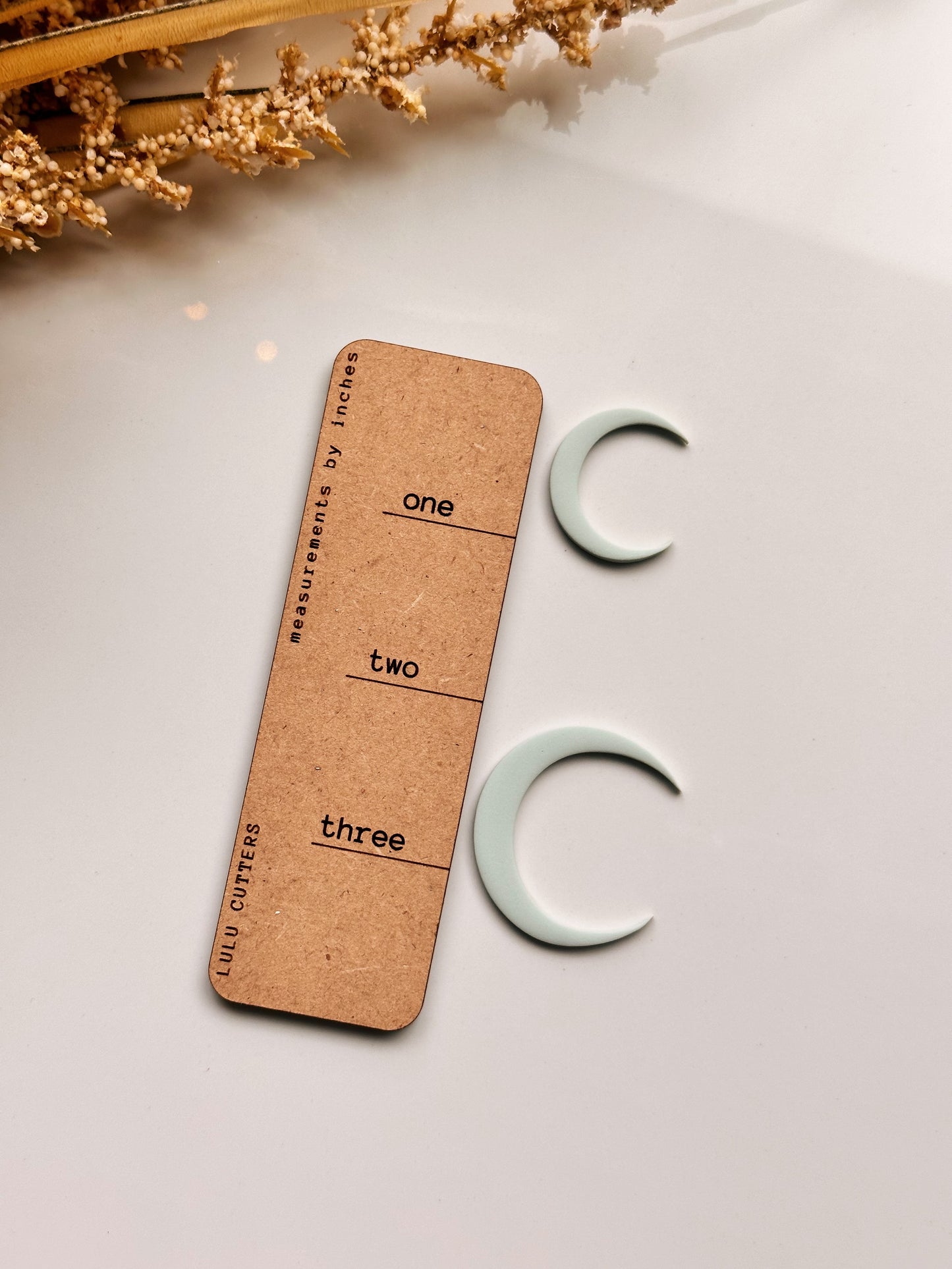 Skinny Crescent Clay Cutter