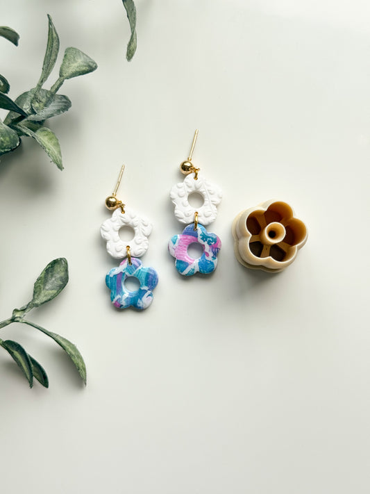 Flower Bead Extra Tall Clay Cutter