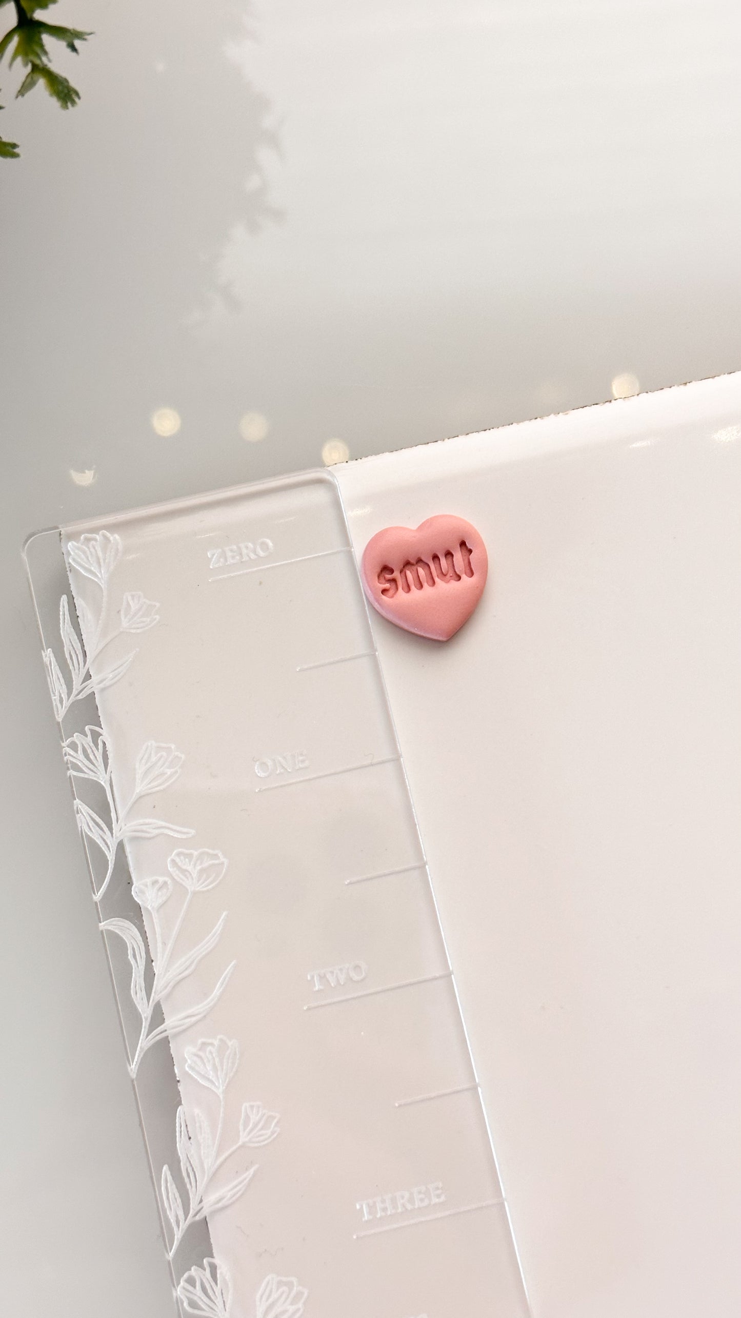 Smut Heart Stud Clay Cutter