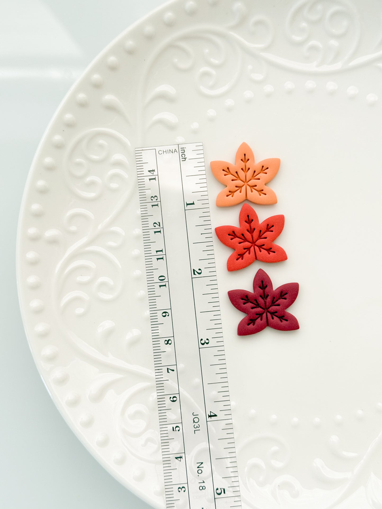 Embossed Maple Leaf Clay Cutter