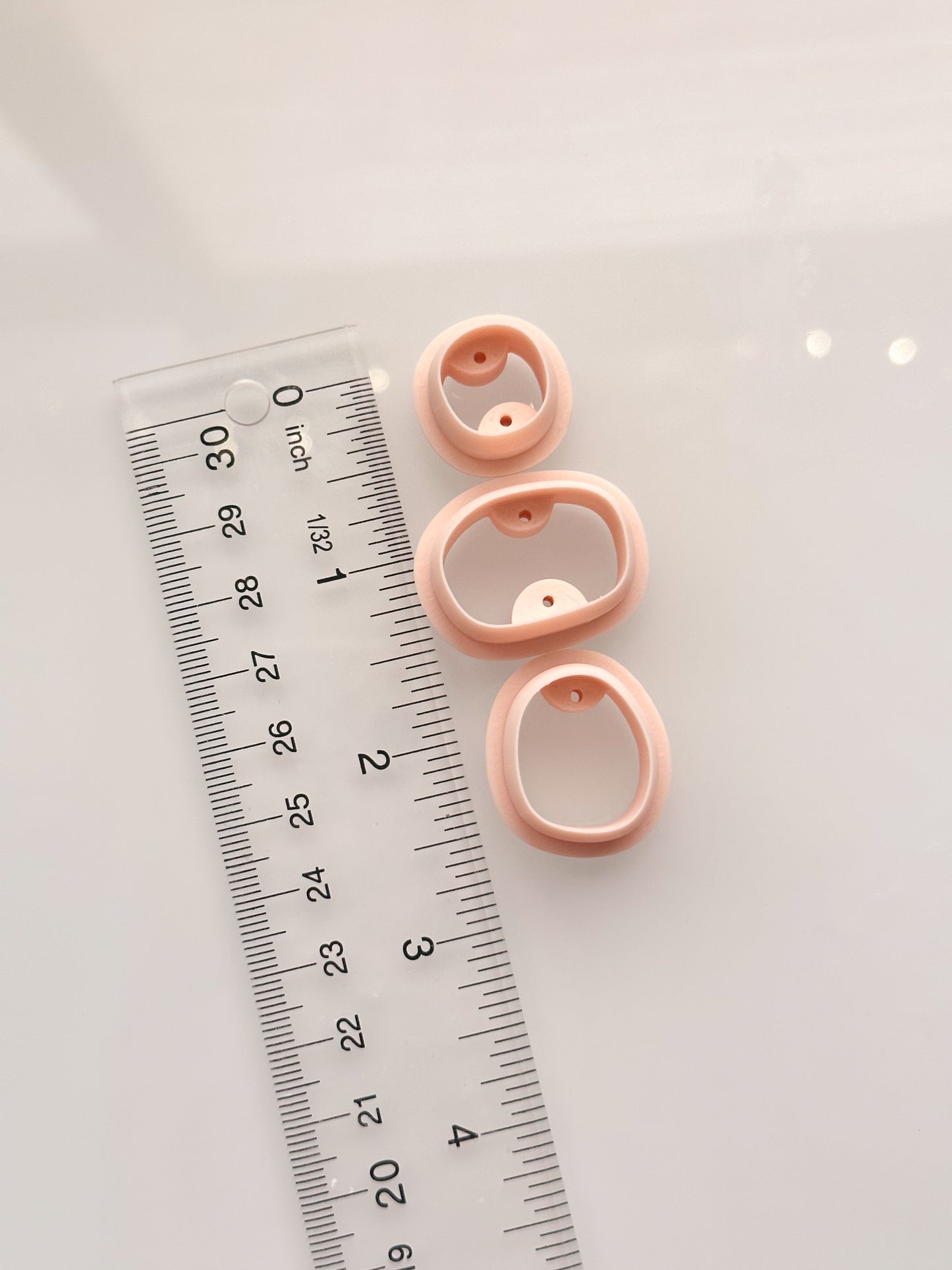 Organic Dangle No. 3 Clay Cutter Set - Drill Guides