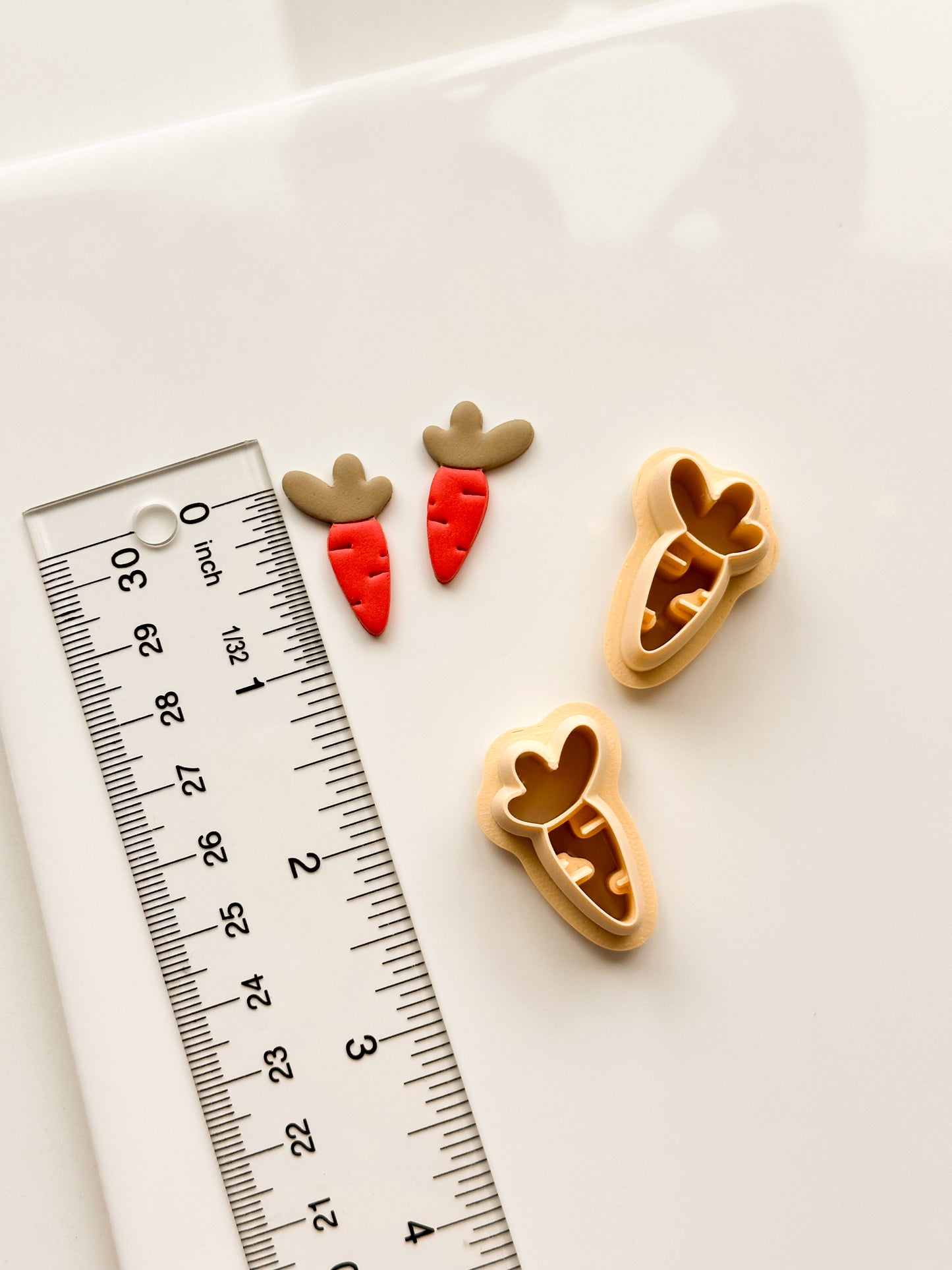 Carrots Embossed Clay Cutters