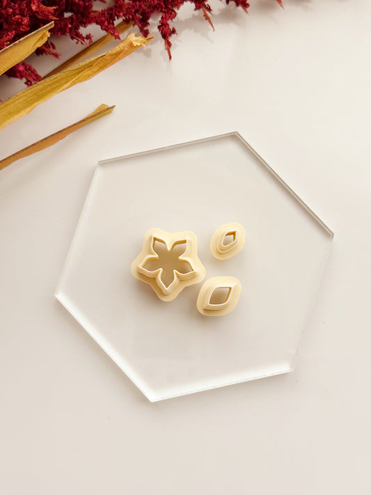 Poinsettia *Mini* Builder Clay Cutter Set