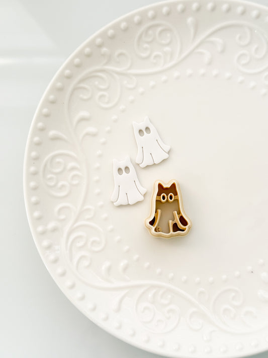 Cat Ghost Clay Cutter