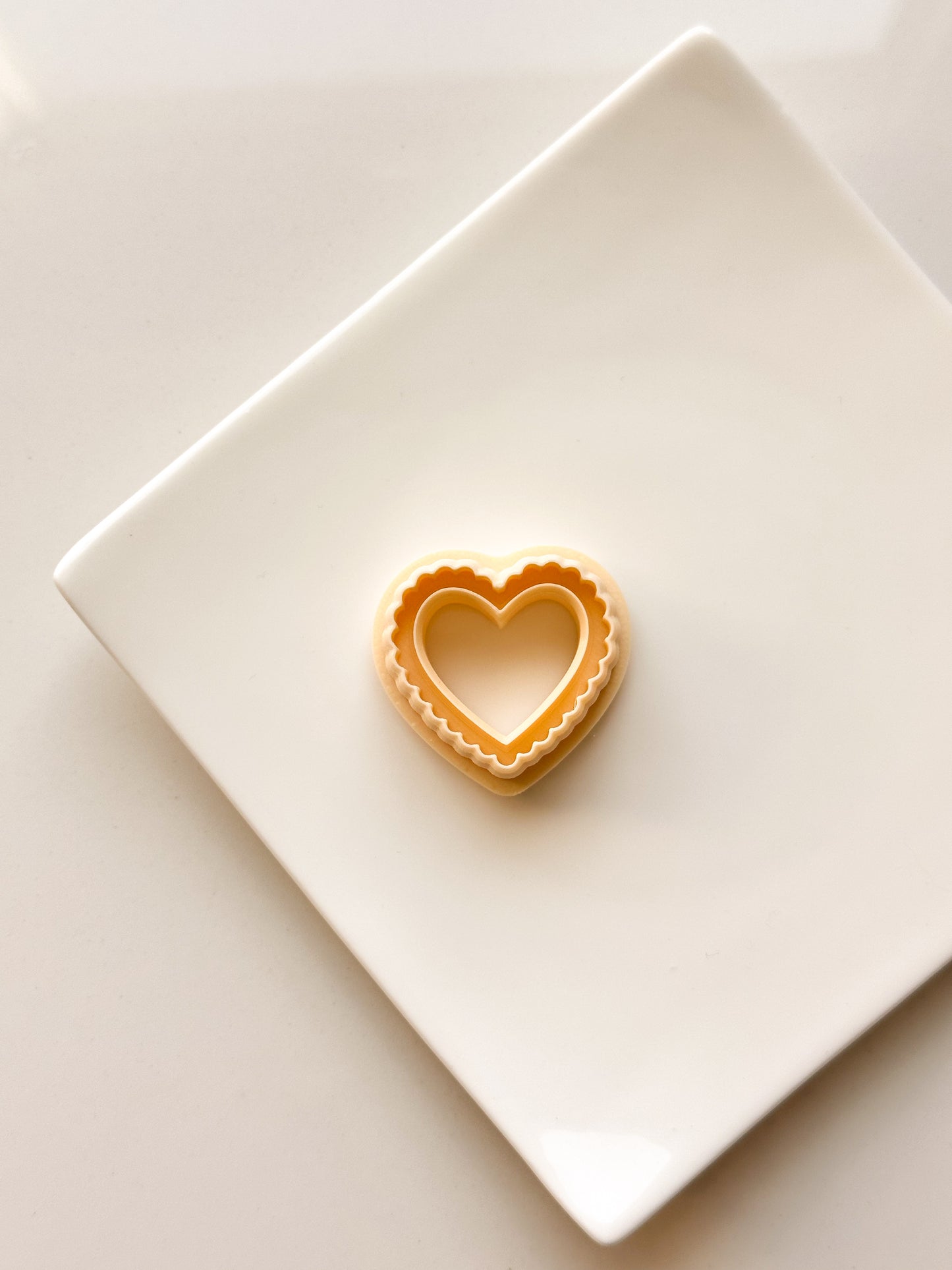 Scalloped Heart Clay Cutter