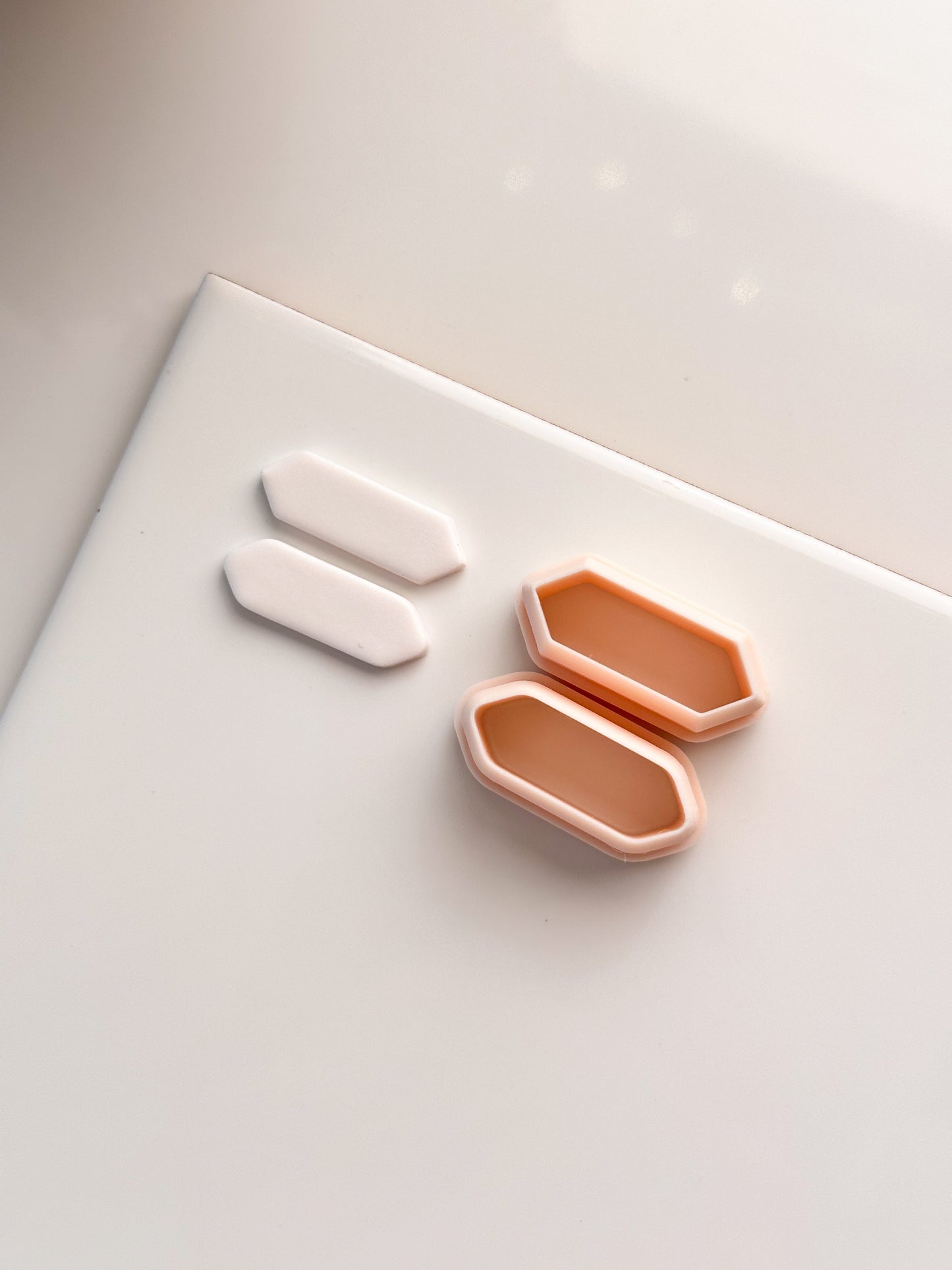 Elongated Diamond Clay Cutter