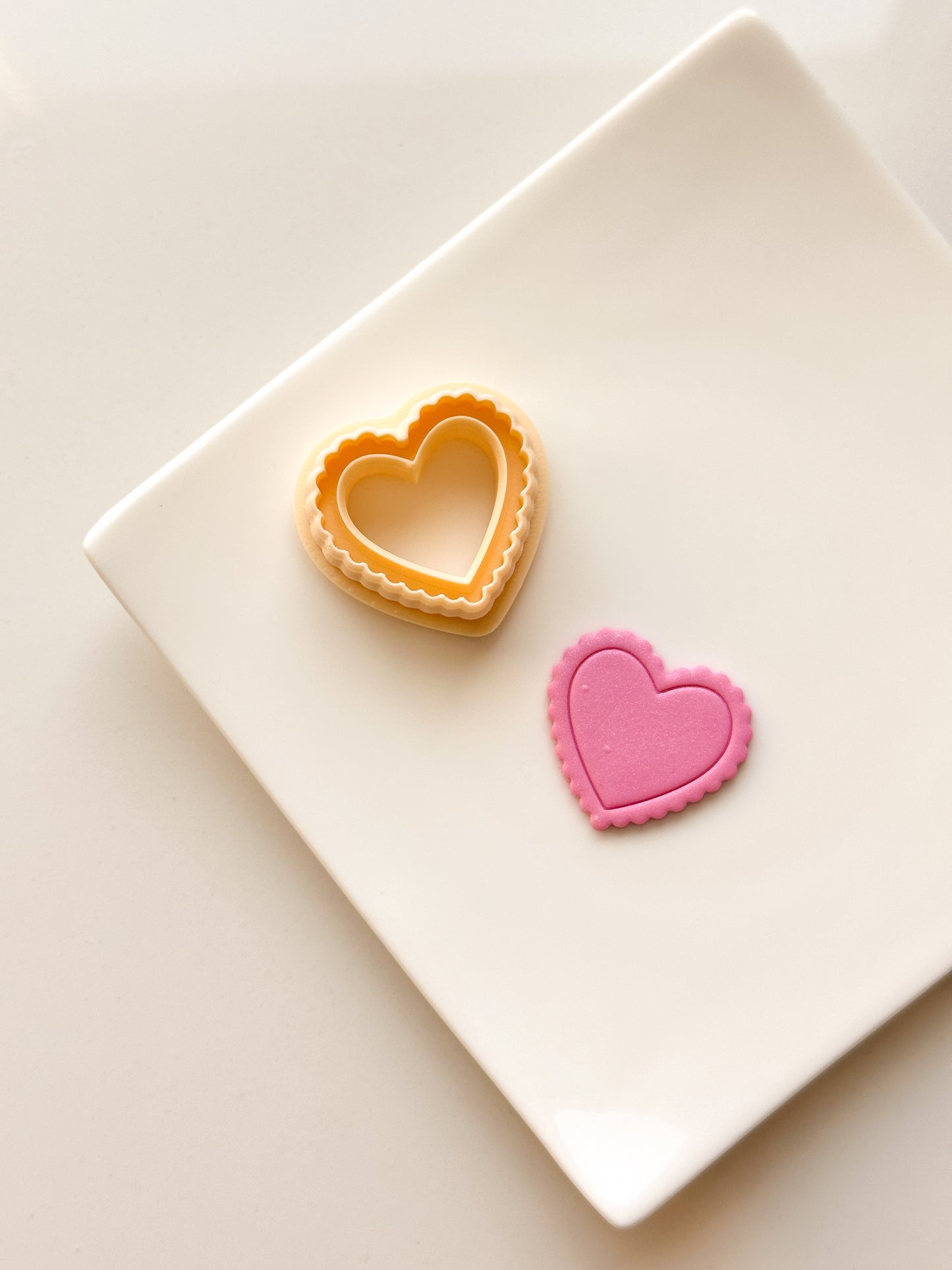 Scalloped Heart Clay Cutter