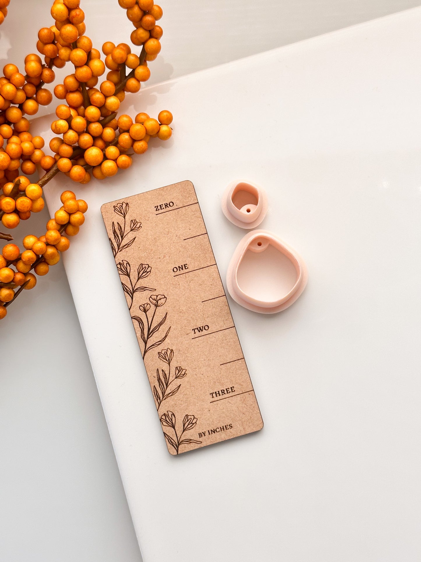 Fall Dangle Clay Cutter Set - Drill Guides