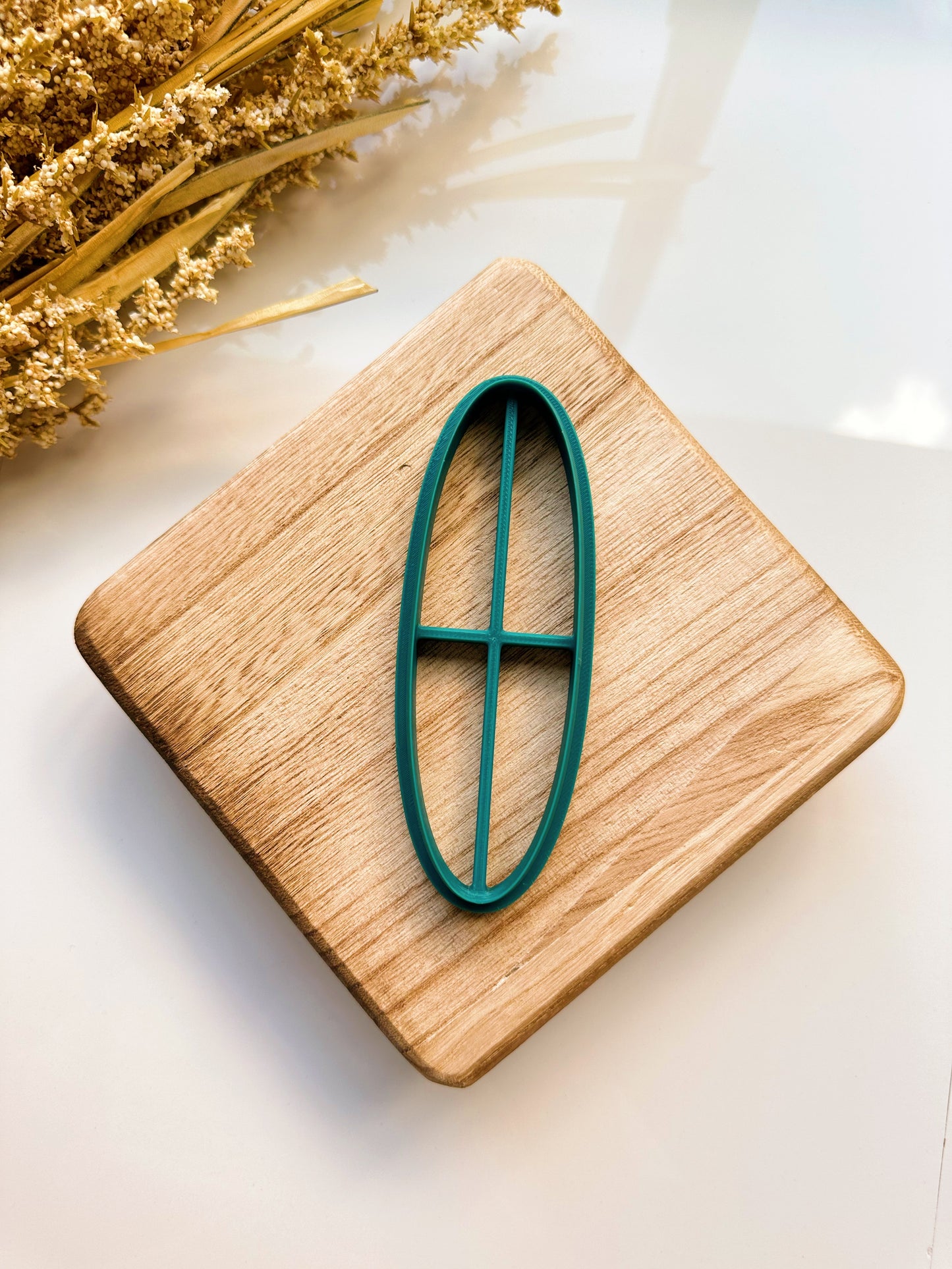 Oval Bookmark Clay Cutter