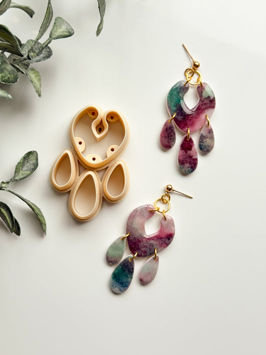 Unique V Dangle Set Drill Guides Clay Cutter