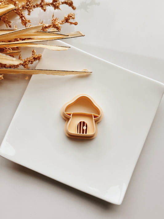 Mushroom House Clay Cutter