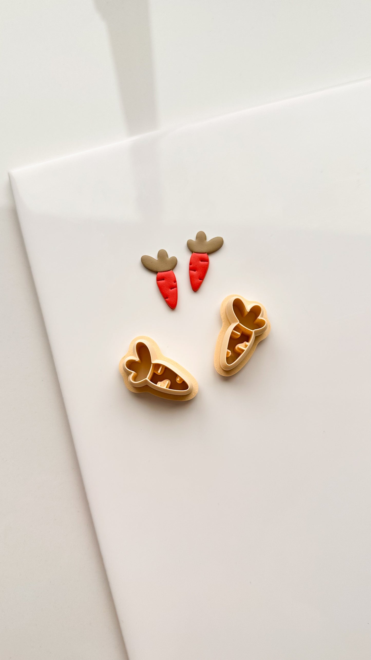 Carrots Embossed Clay Cutters