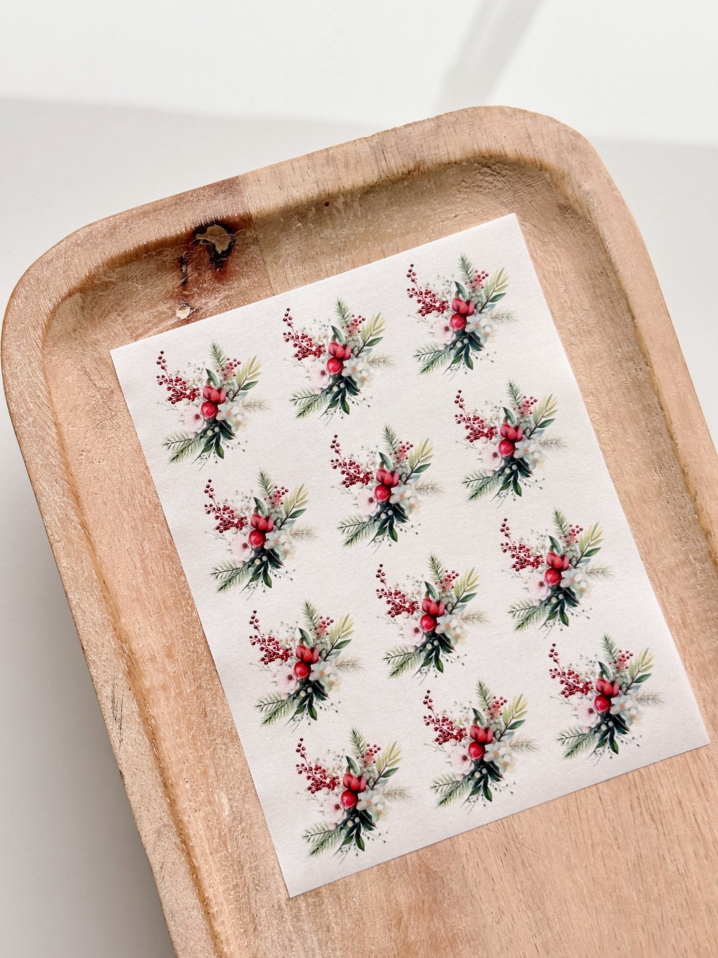 Festive 2 Transfer Sheet