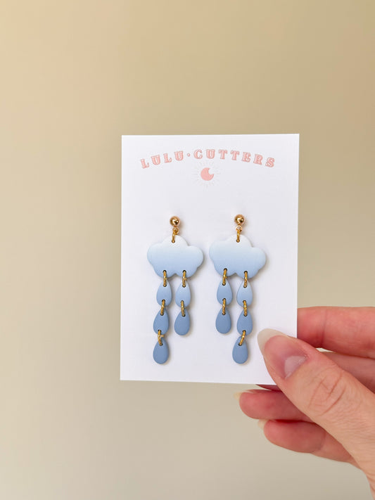 Cloud Dangle Earrings
