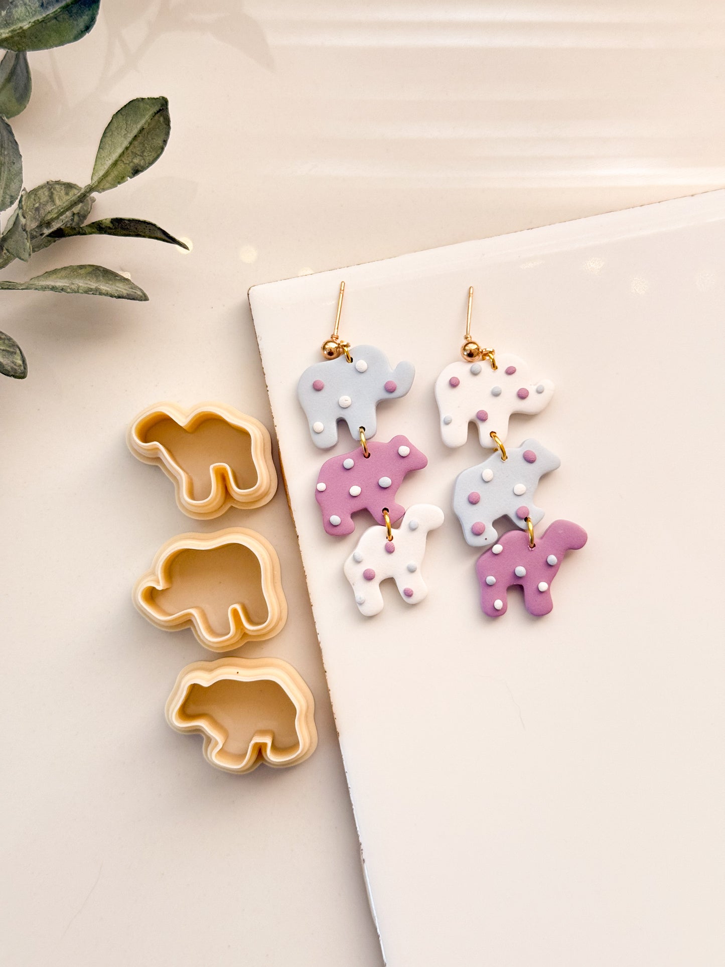 Frosted Animal Crackers Clay Cutter Set