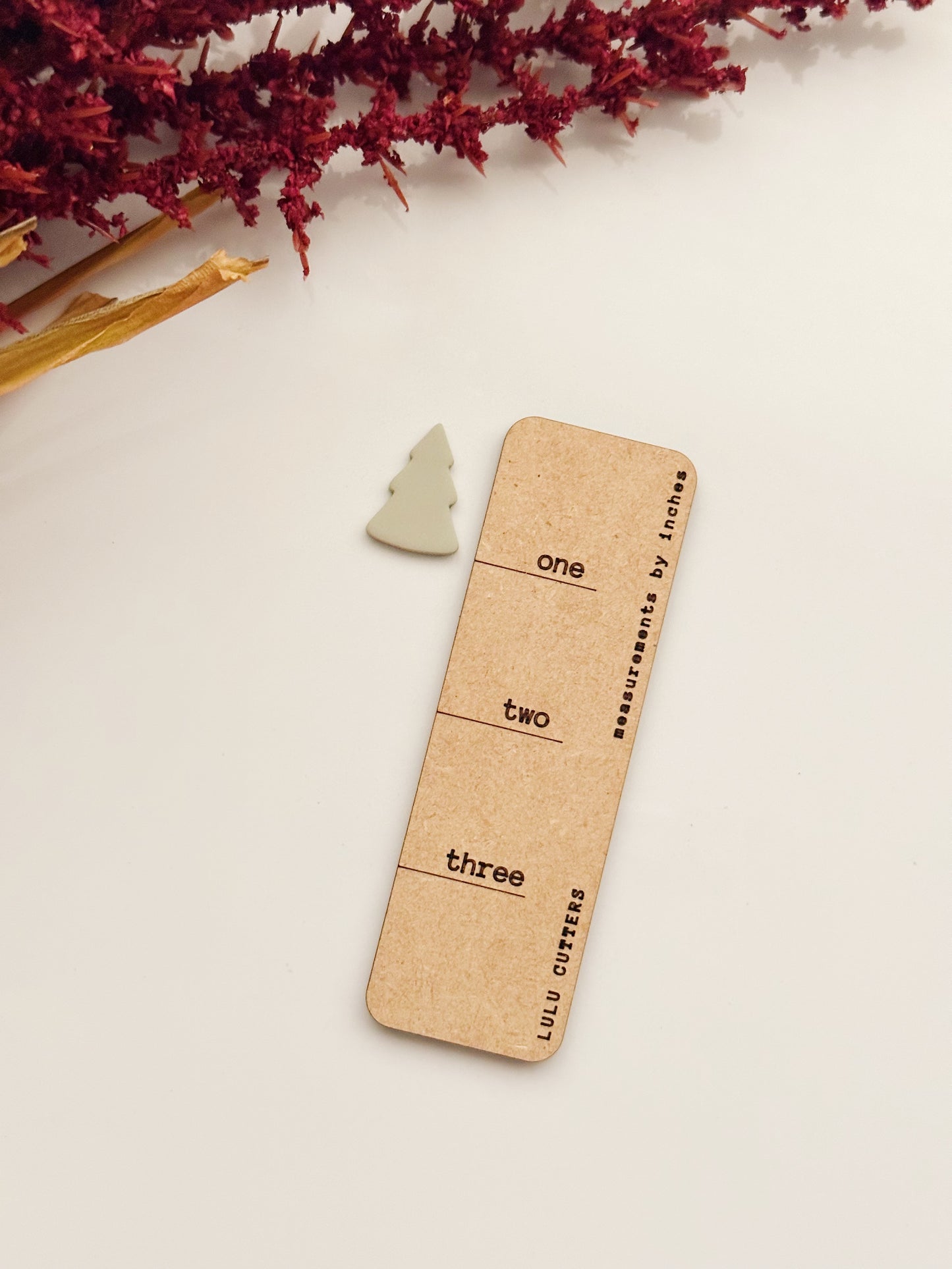 Coupe-argile classique en forme d'arbre de Noël