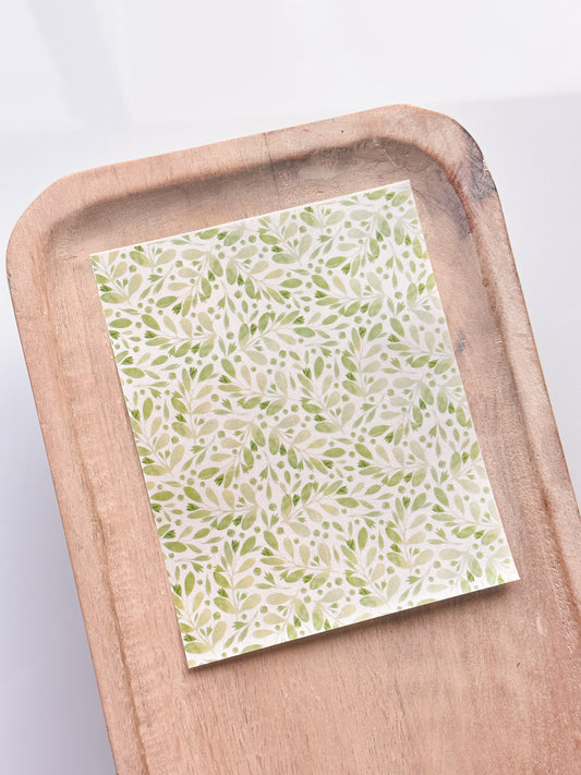 Feuille de transfert Feuilles d'aquarelle 4