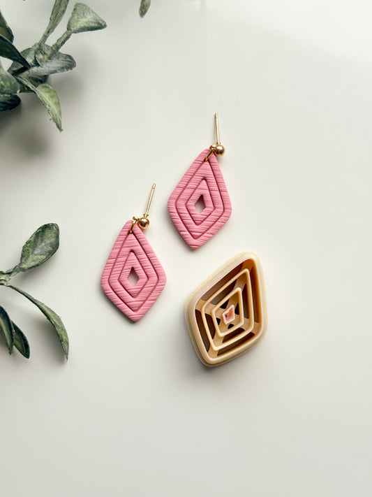 Extruded Diamond II Clay Cutter