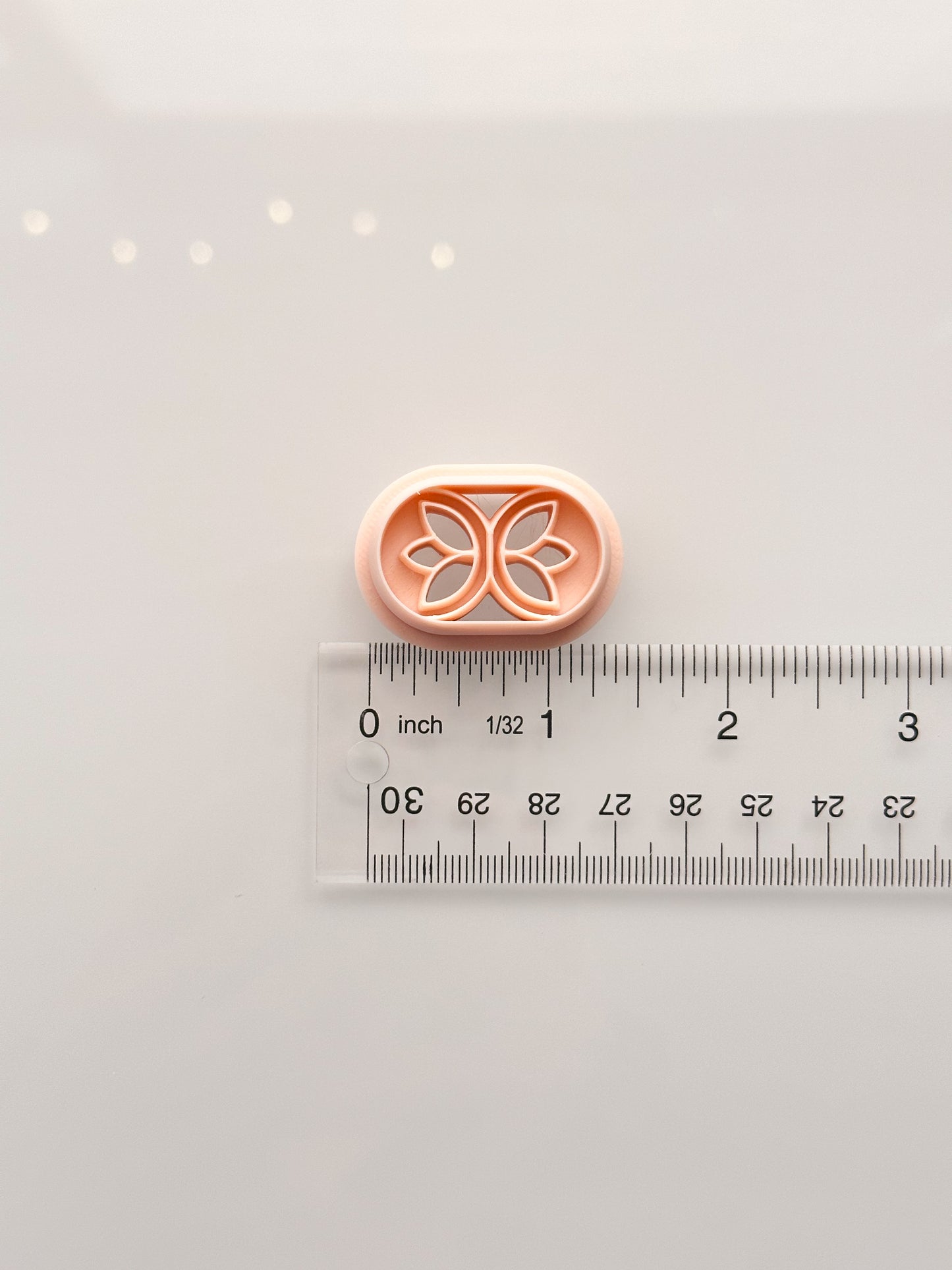 Embossed Floral Inspired Shape Clay Cutter