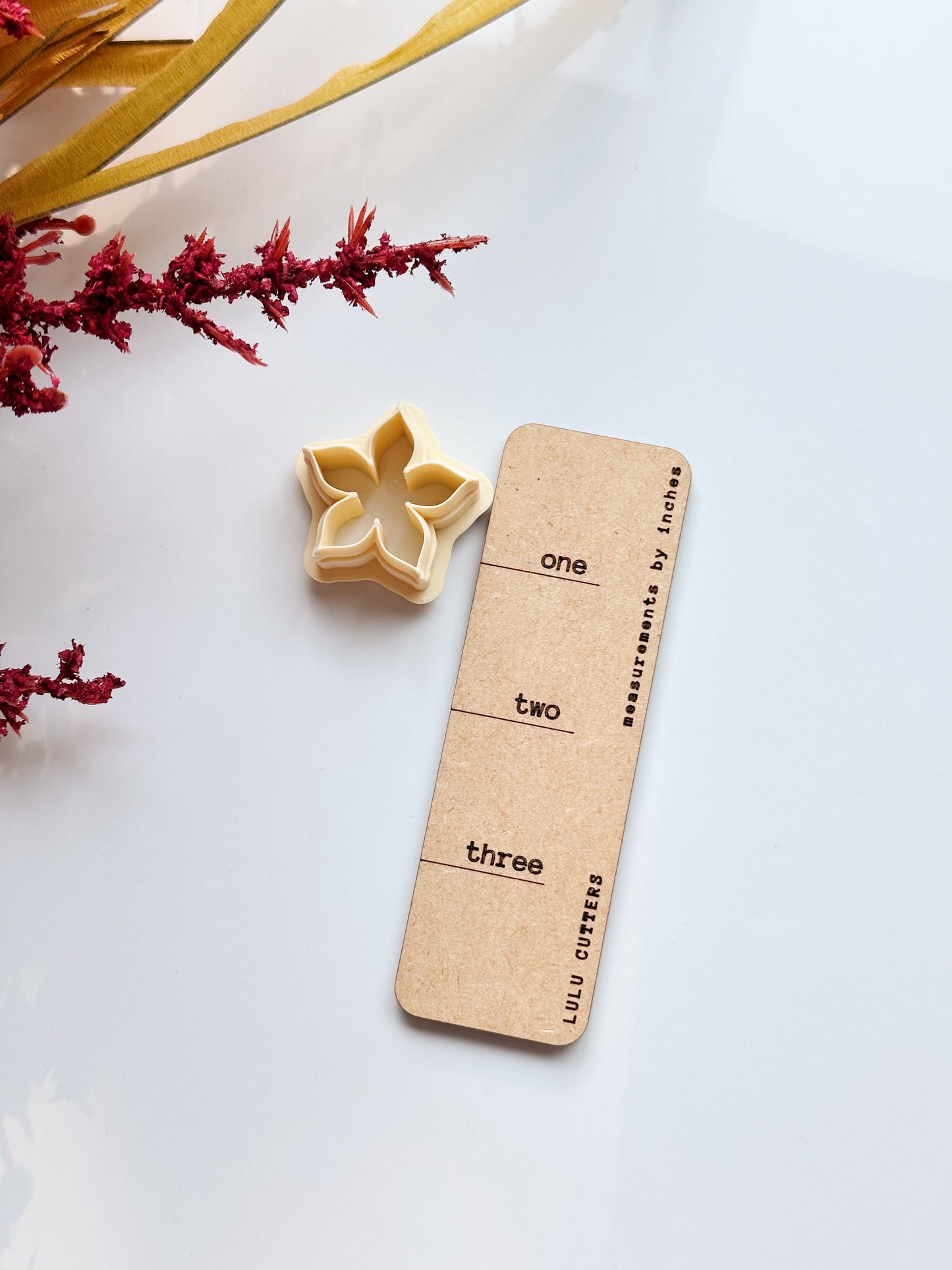 Poinsettia Builder Clay Cutter