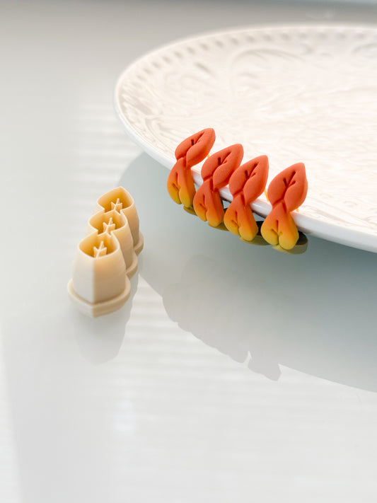 Leaf Huggie Clay Cutter